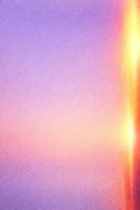 Aesthetic vintage wallpaper with a faded gradient, heavy analogue film grain and a light leak
