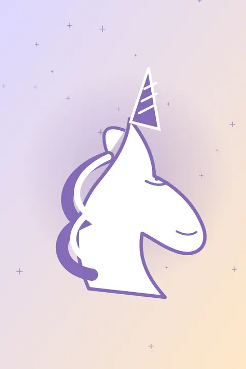 Sleepy Unicorn unicorn aesthetic wallpaper in the kawaii collection