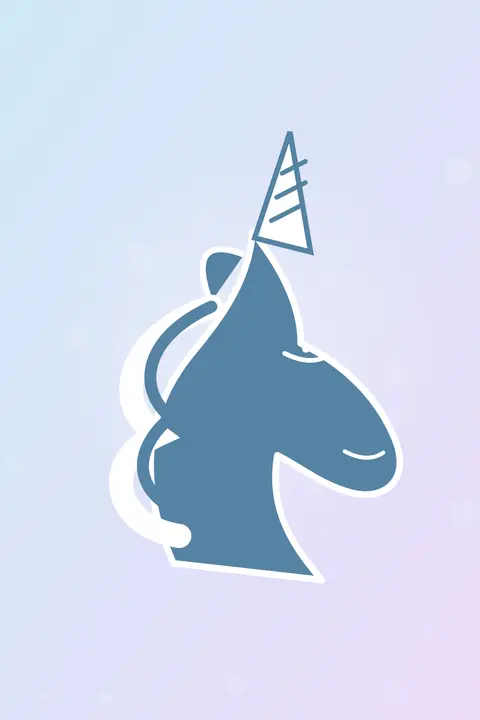Powder Blue unicorn aesthetic wallpaper in the pastel collection